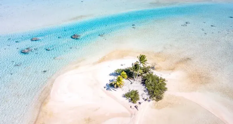 The landscape of Fakarava
