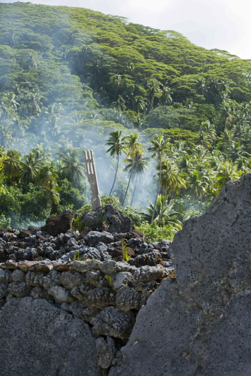 The landscape of Raiatea