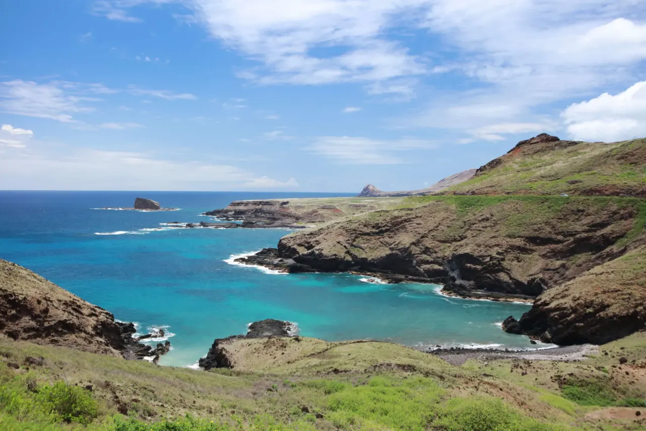 The landscape of Ua Huka